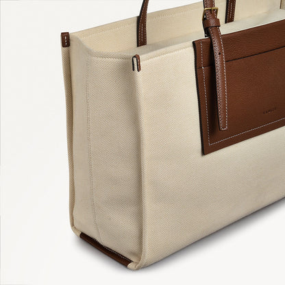 Radley London Natural Large Ziptop Tote Bag