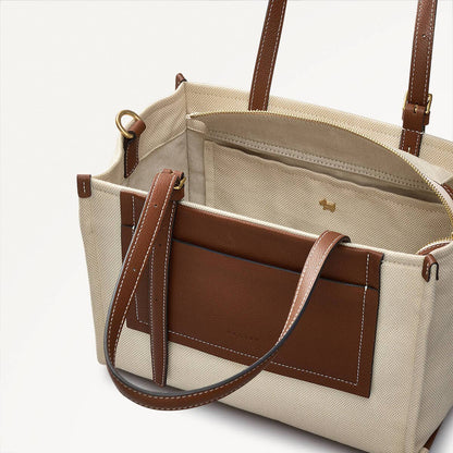 Radley London Natural Medium Ziptop Grab Bag