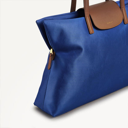 Radley London Yves Blue Medium Ziptop Tote Bag