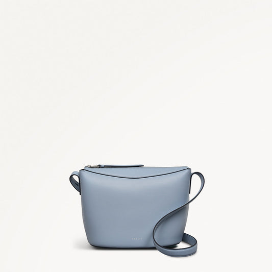 Radley London Smoke Blue Small Ziptop Cross Body Bag