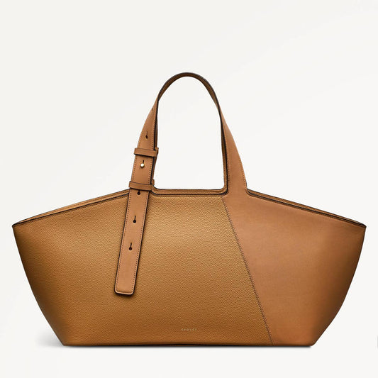 Radley London Dark Butter Large Ziptop Shoulder Bag