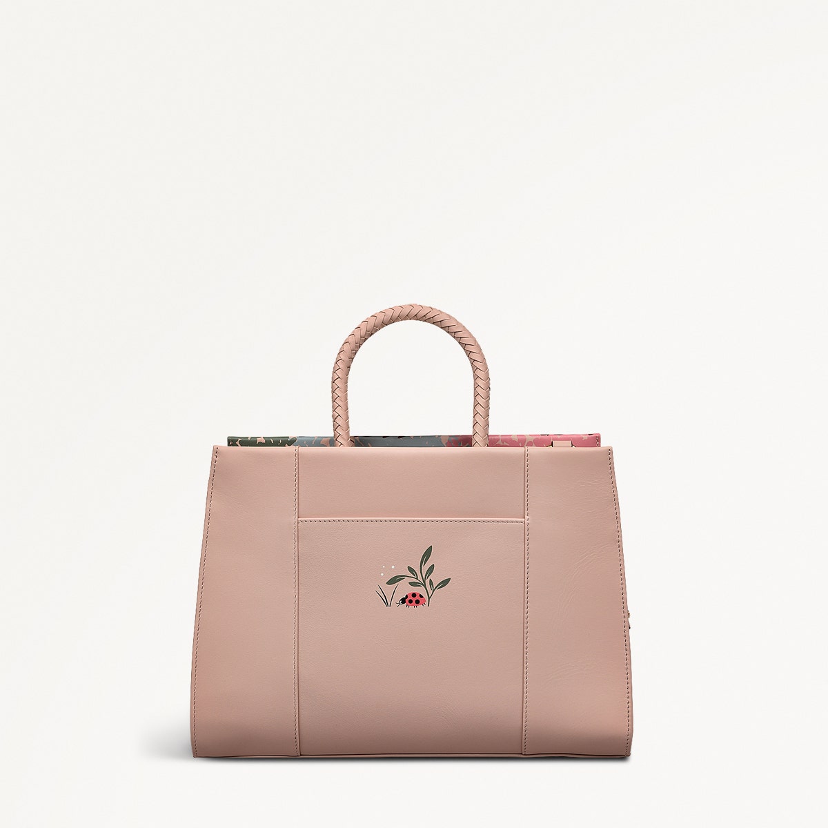 Radley London Prairie Pink Medium Ziptop Grab Bag