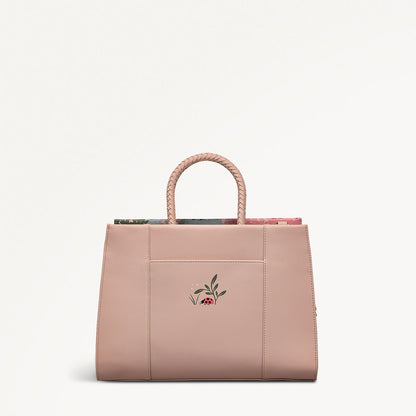 Radley London Prairie Pink Medium Ziptop Grab Bag