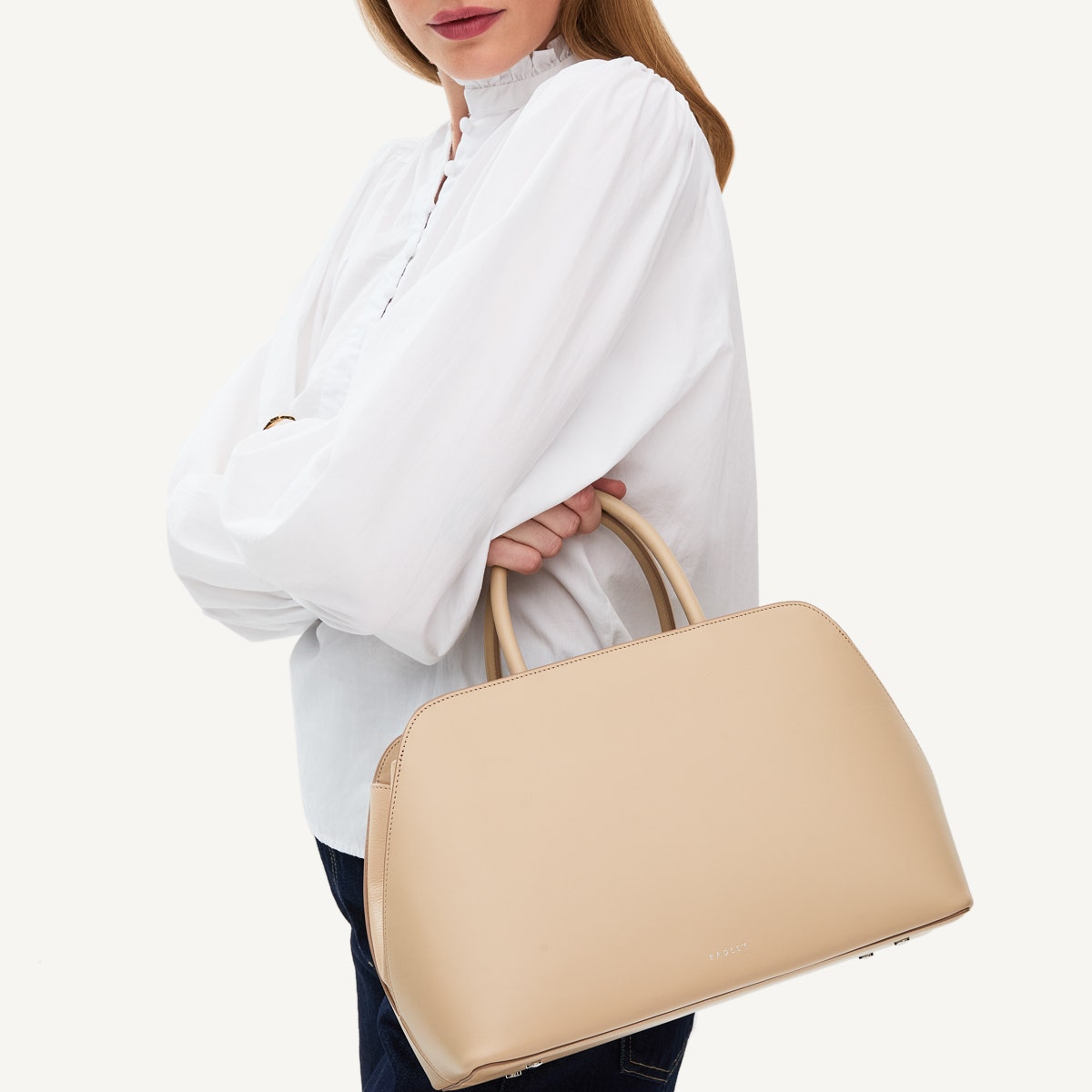 Radley London Stone Medium Ziptop Grab Bag