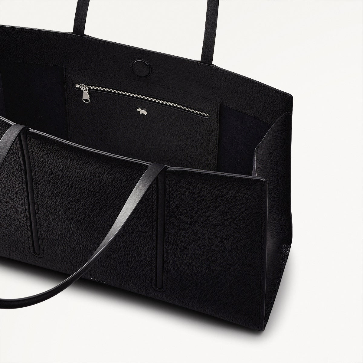 Radley London Black Large Open Top Tote Bag