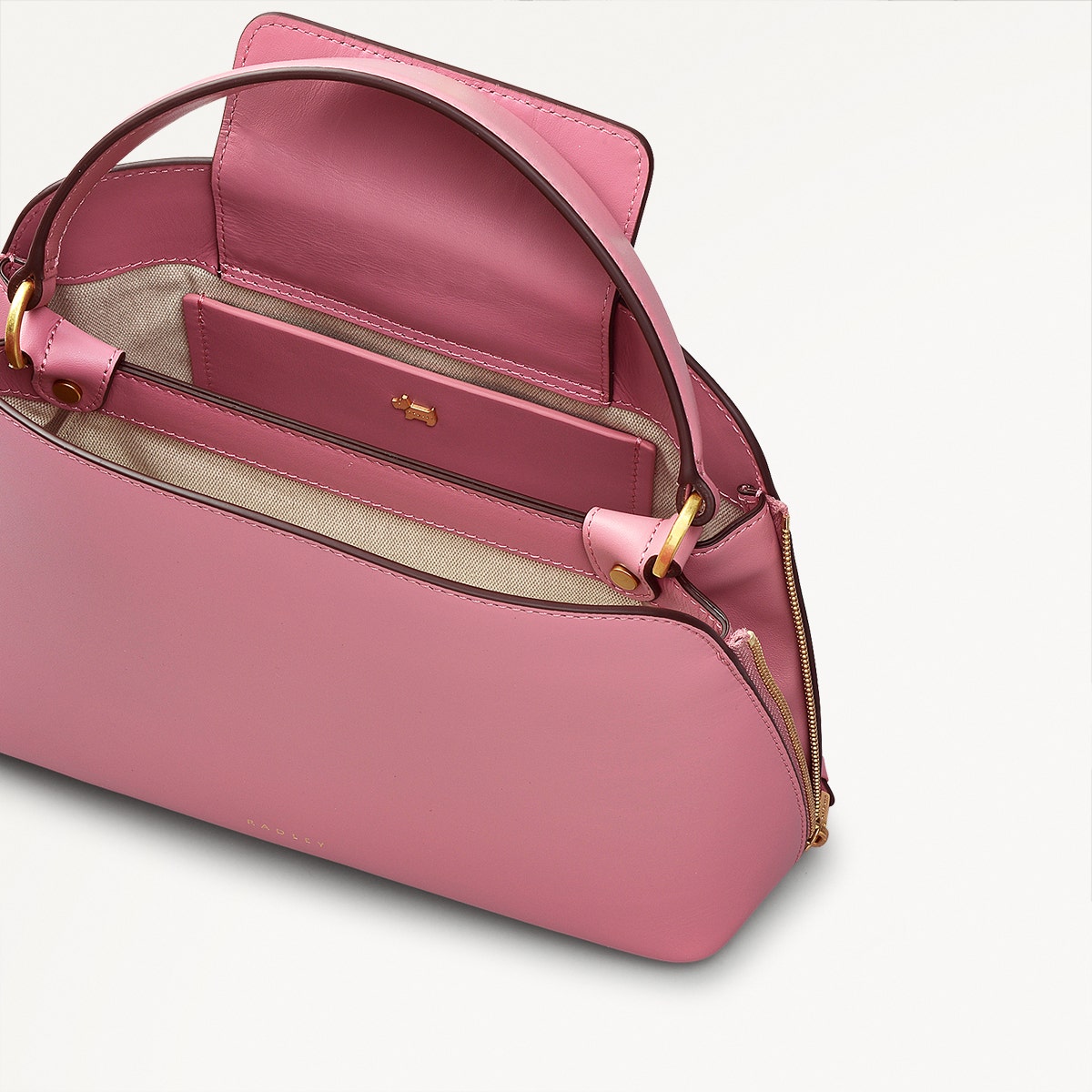 Radley London Sienna Pink Small Open Top Grab Bag