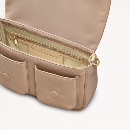 Radley London Stone Medium Flapover Cross Body Bag