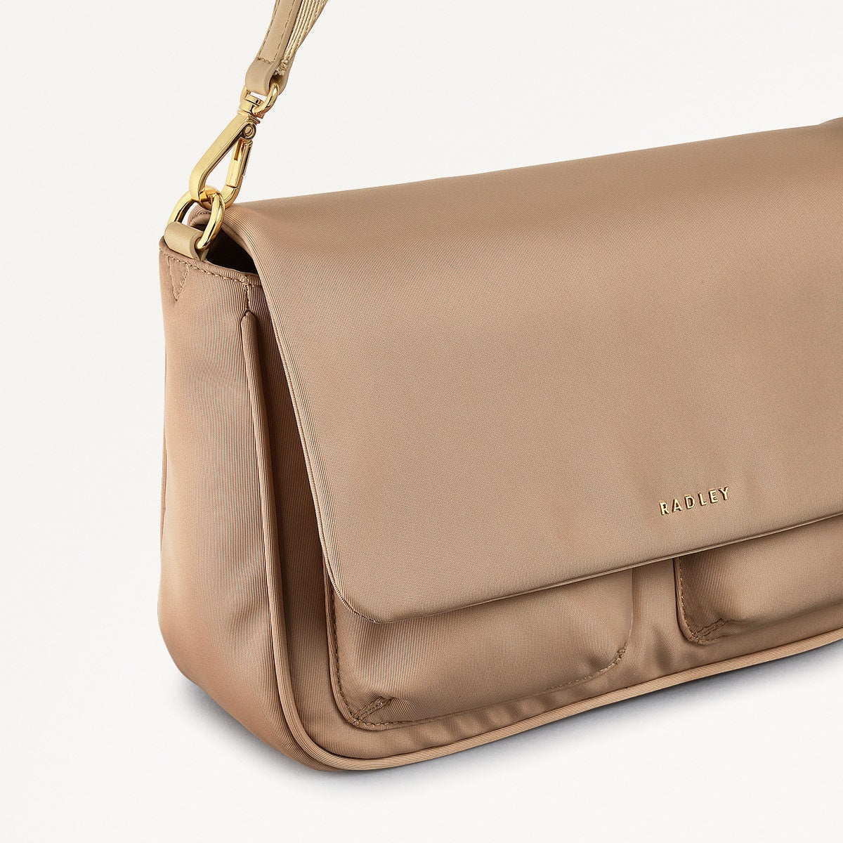 Radley London Stone Medium Flapover Cross Body Bag
