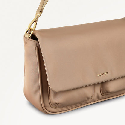 Radley London Stone Medium Flapover Cross Body Bag
