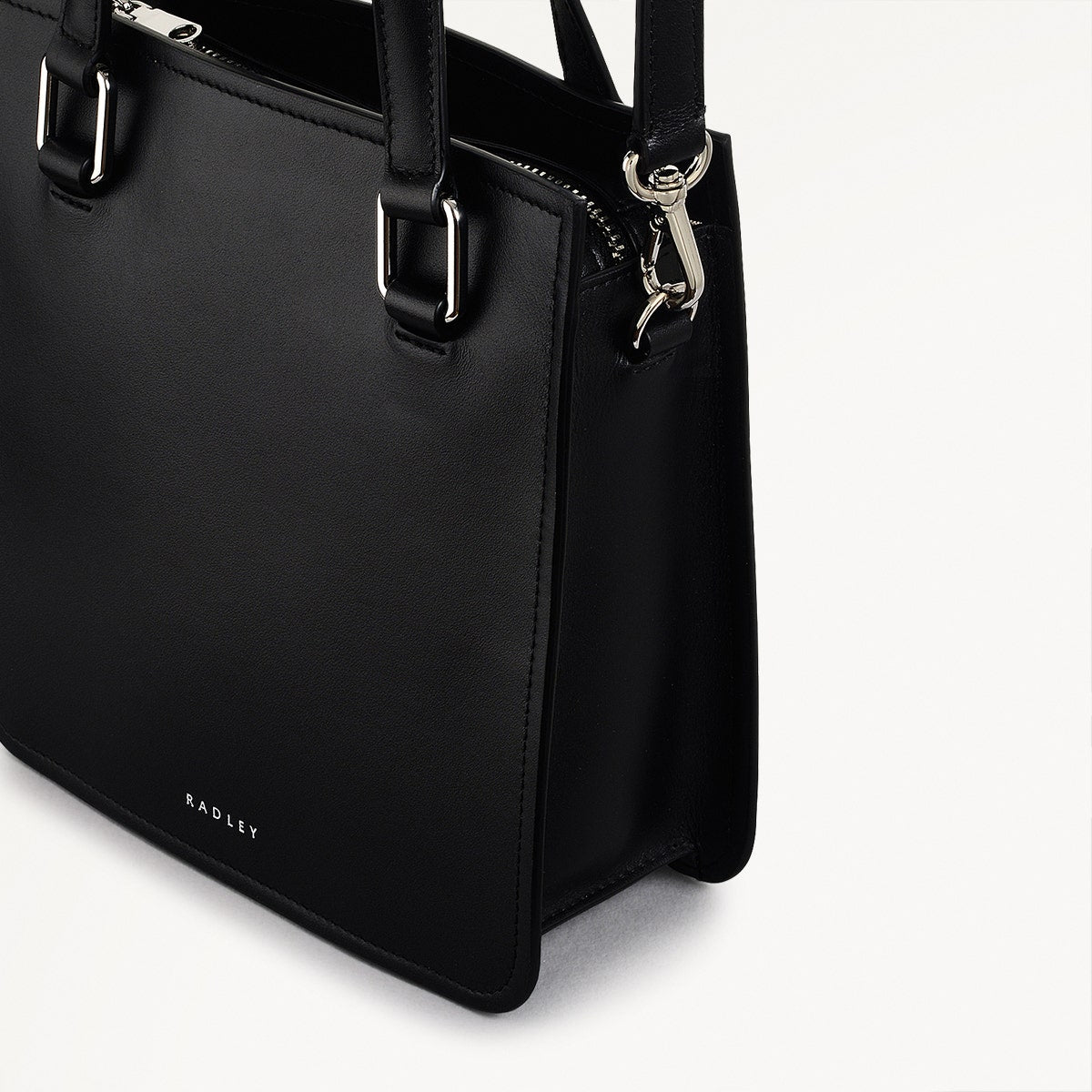 Radley London Black Small Ziptop Grab Bag