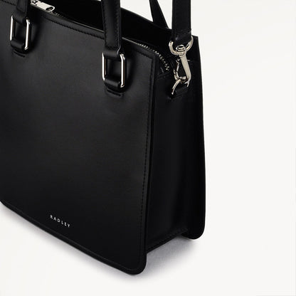 Radley London Black Small Ziptop Grab Bag