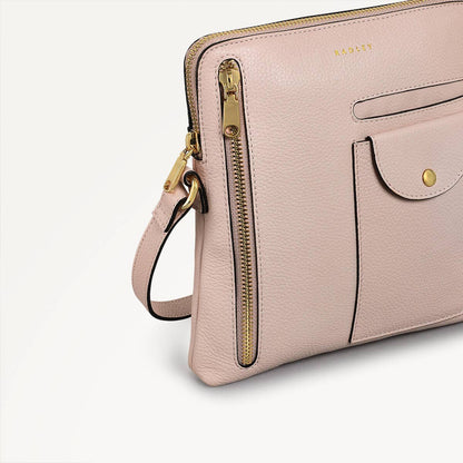 Radley London Clay Pink Small Ziptop Cross Body Bag