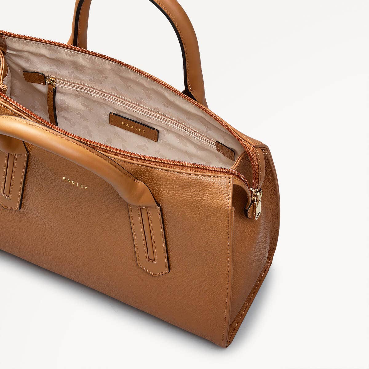 Radley London Caramel Medium Ziptop Grab Bag