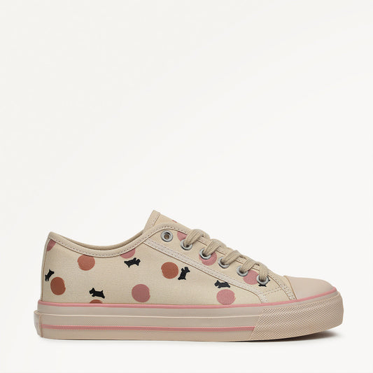 Radley London Chalk Canvas Spot Trainer