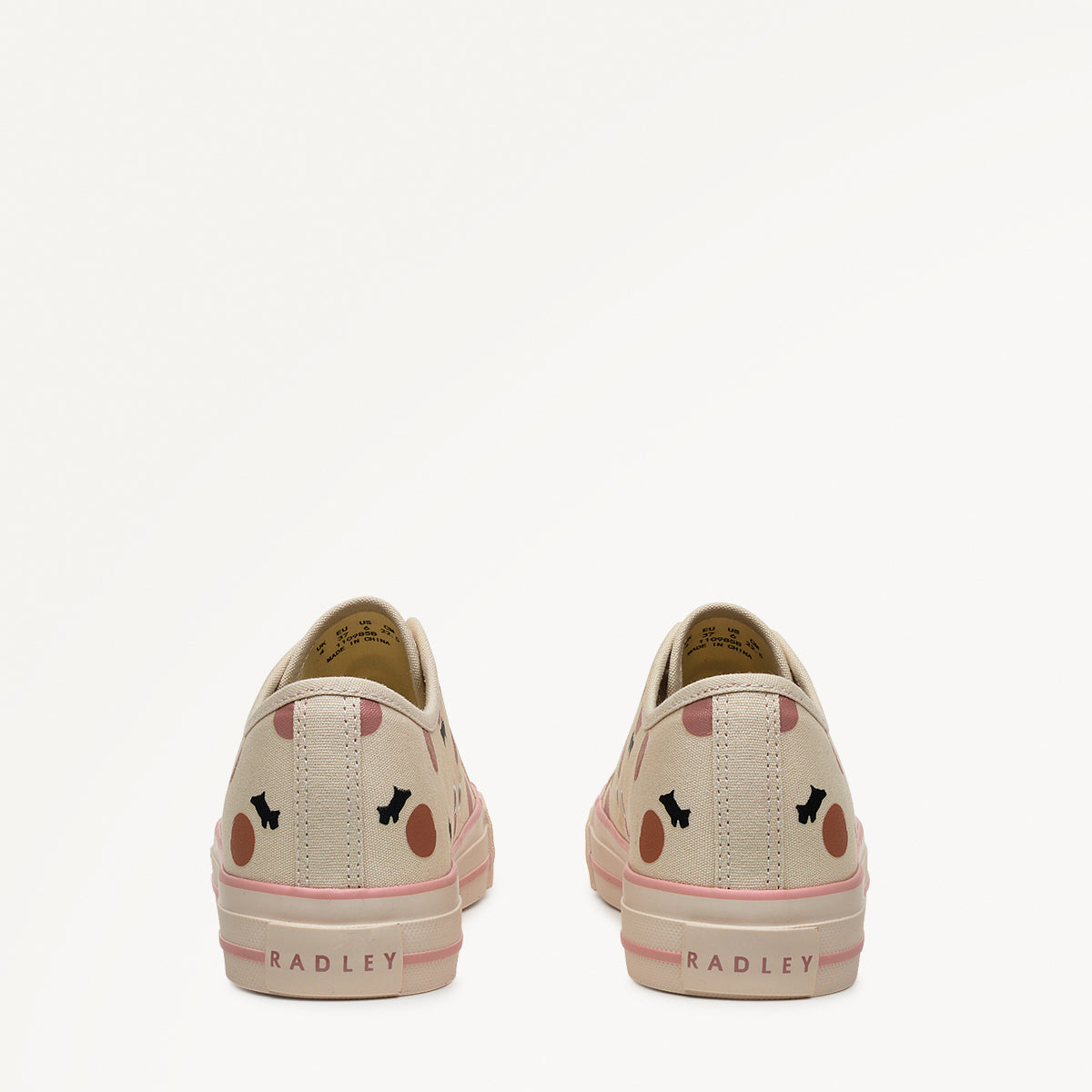 Radley London Chalk Canvas Spot Trainer