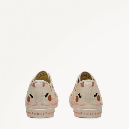 Radley London Chalk Canvas Spot Trainer