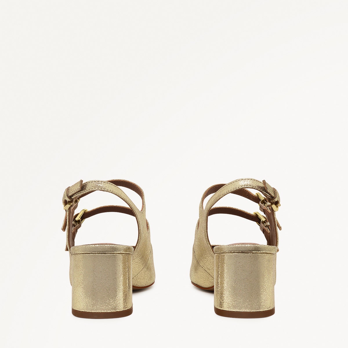 Radley London Soft Gold Block Heel Maryjane