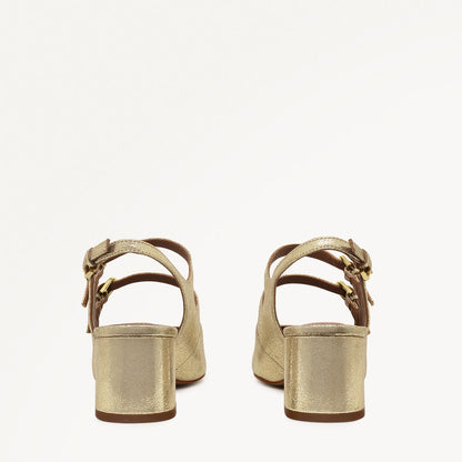 Radley London Soft Gold Block Heel Maryjane