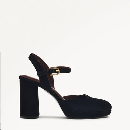 Radley London Black 2-Part Platform Heel