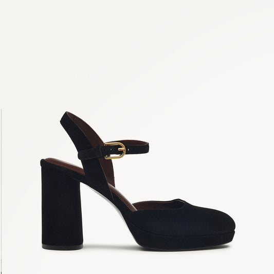 Radley London Black 2-Part Platform Heel