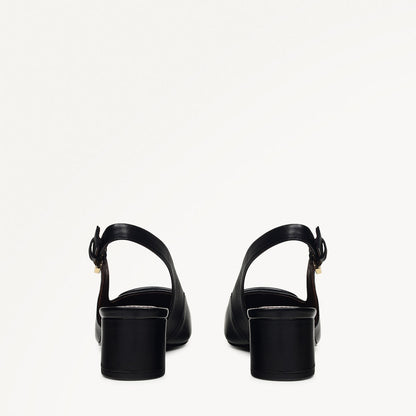 Radley London Black Heeled Slingback