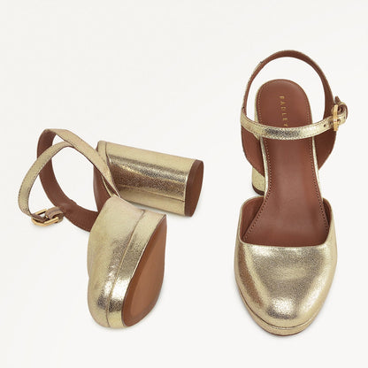 Radley London Soft Gold 2-Part Platform Heel