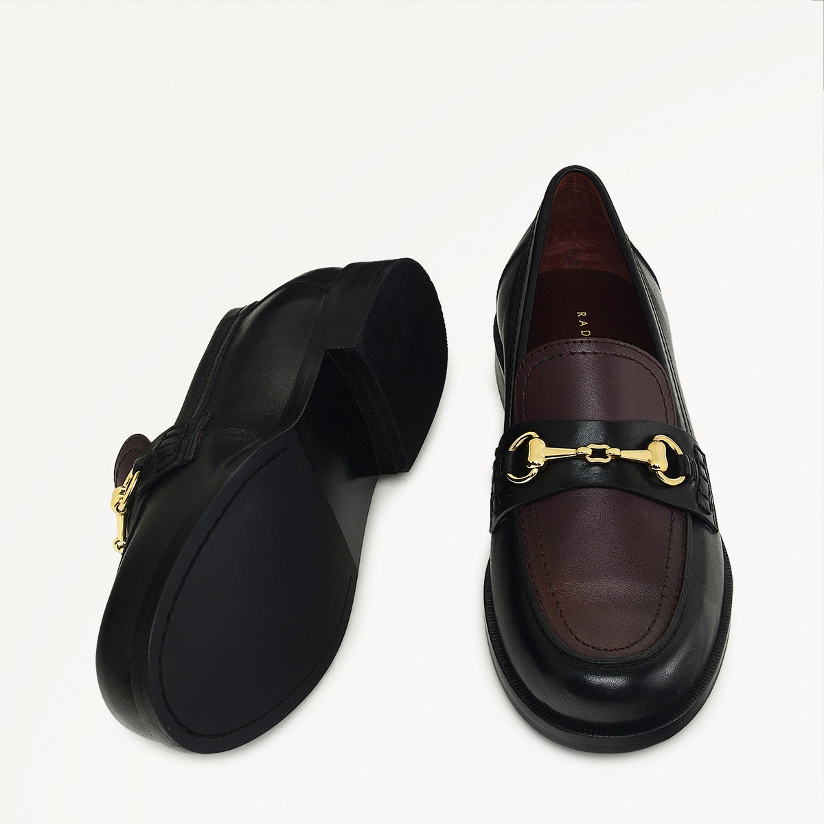 Radley London Dark Cherry Saddle Loafer