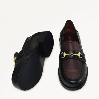Radley London Dark Cherry Saddle Loafer
