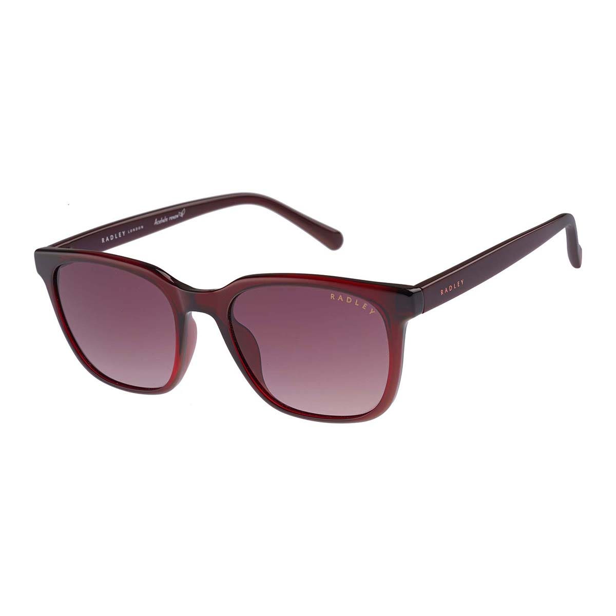 Radley London Burgundy Square Eyed Sunglasses