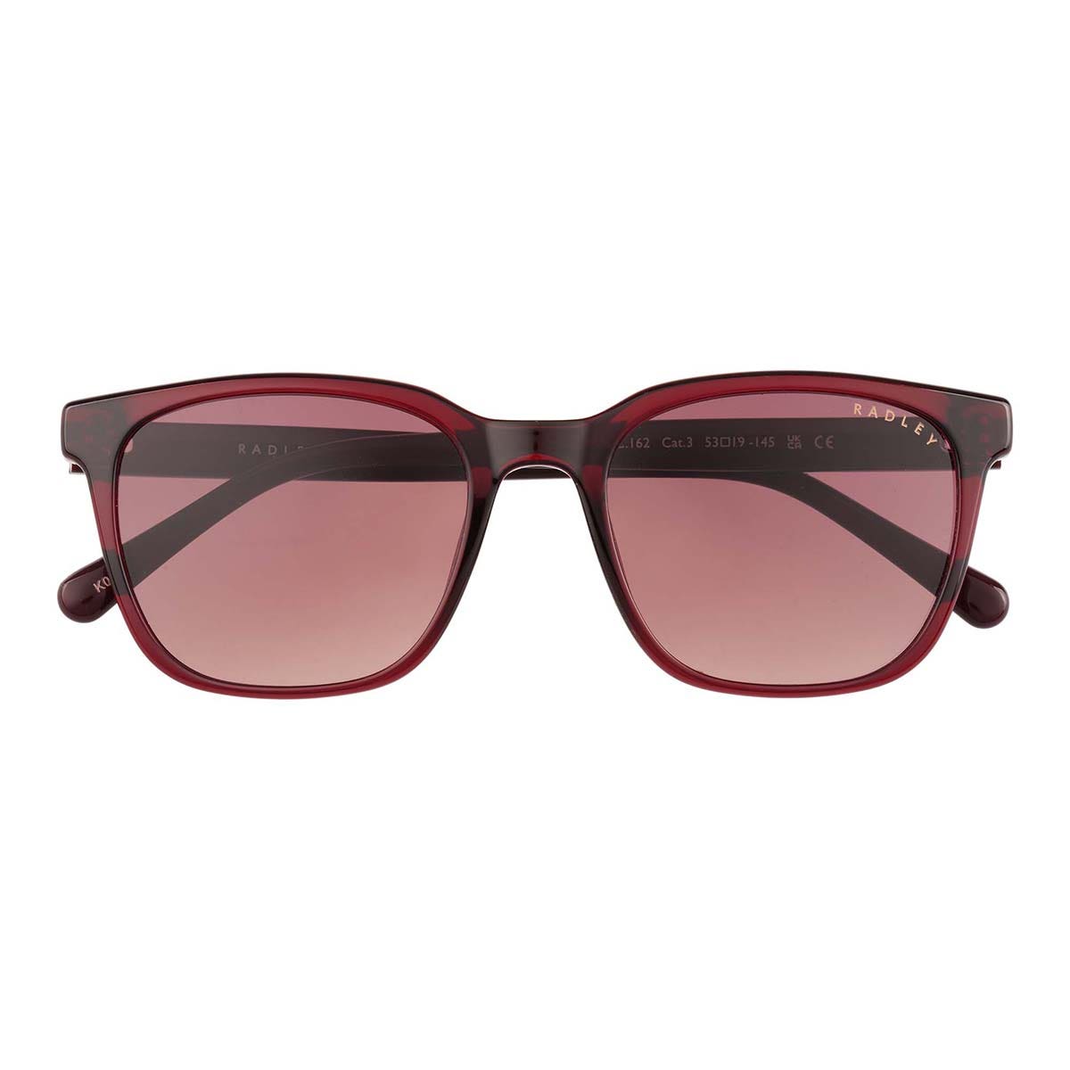 Radley London Burgundy Square Eyed Sunglasses