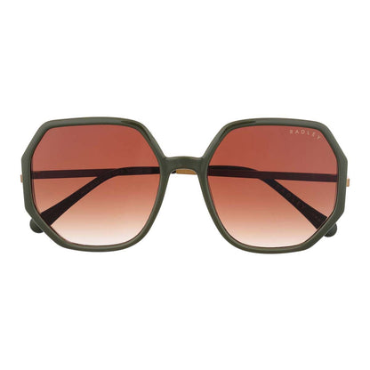 Radley London Bronze Oversized Hexagon Sunglasses