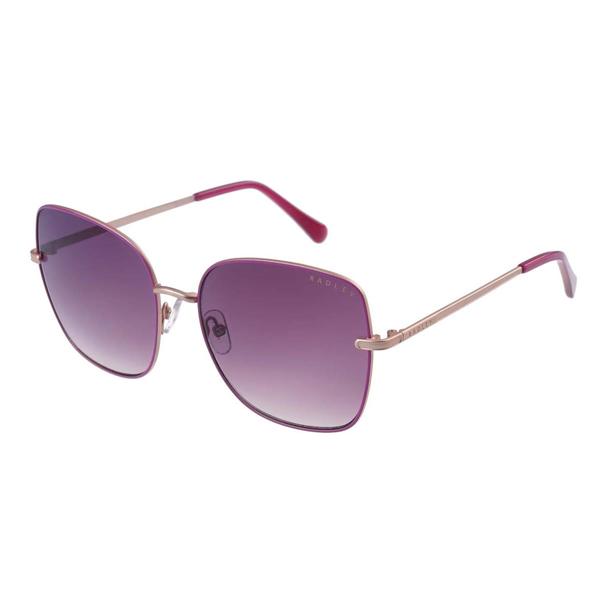Radley London Rose Gold Metal Frame Sunglasses