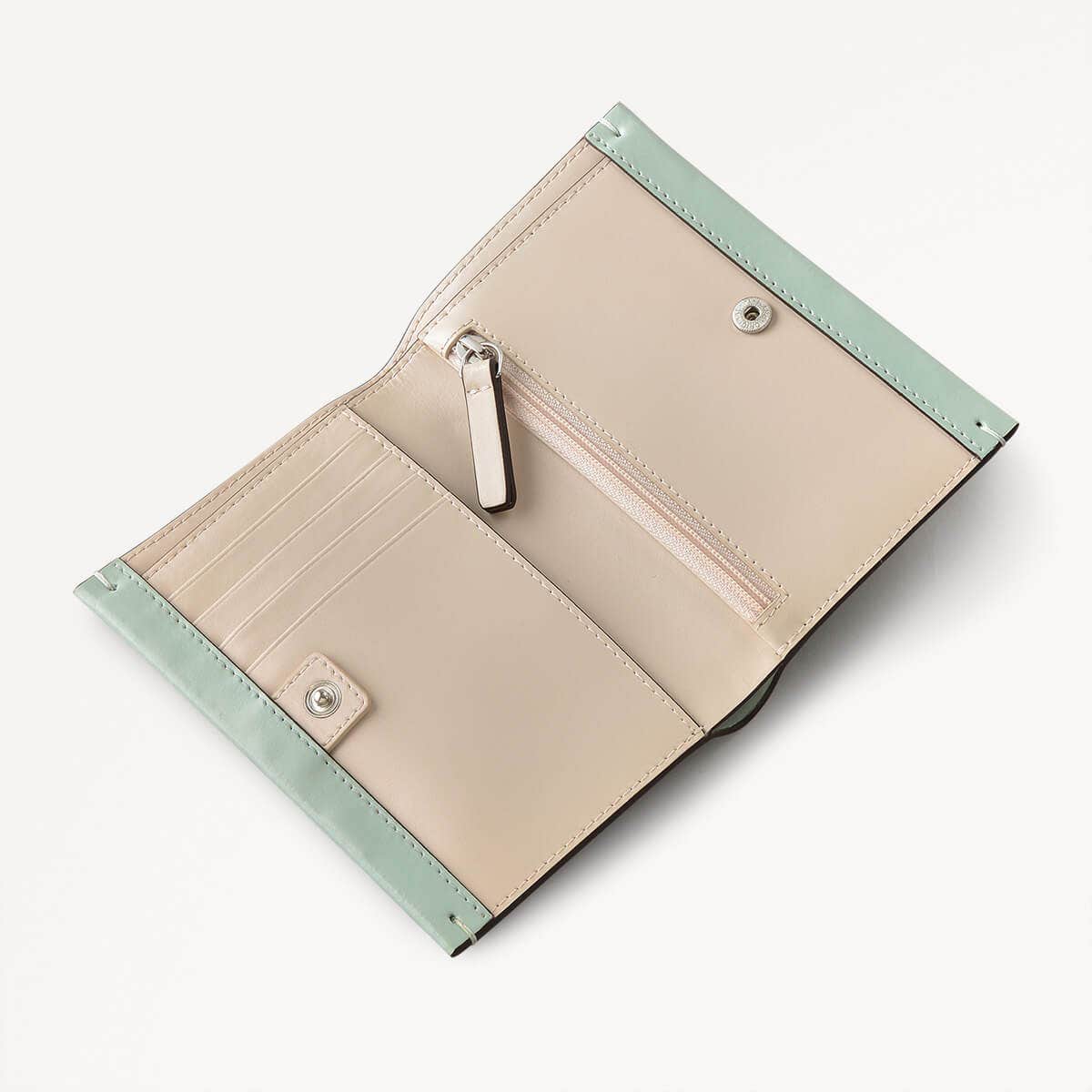 Radley London Deco Green Medium Bifold Purse