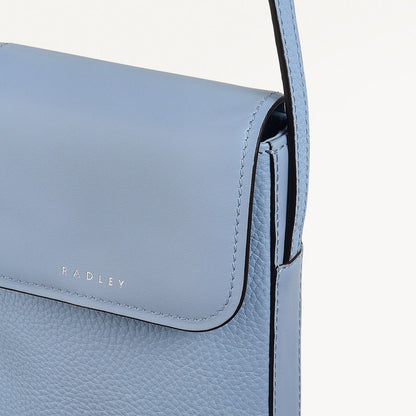 Radley London Smoke Blue Medium Phone Cross Body Bag