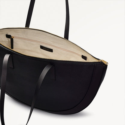 Radley London Black Large Ziptop Shoulder Bag