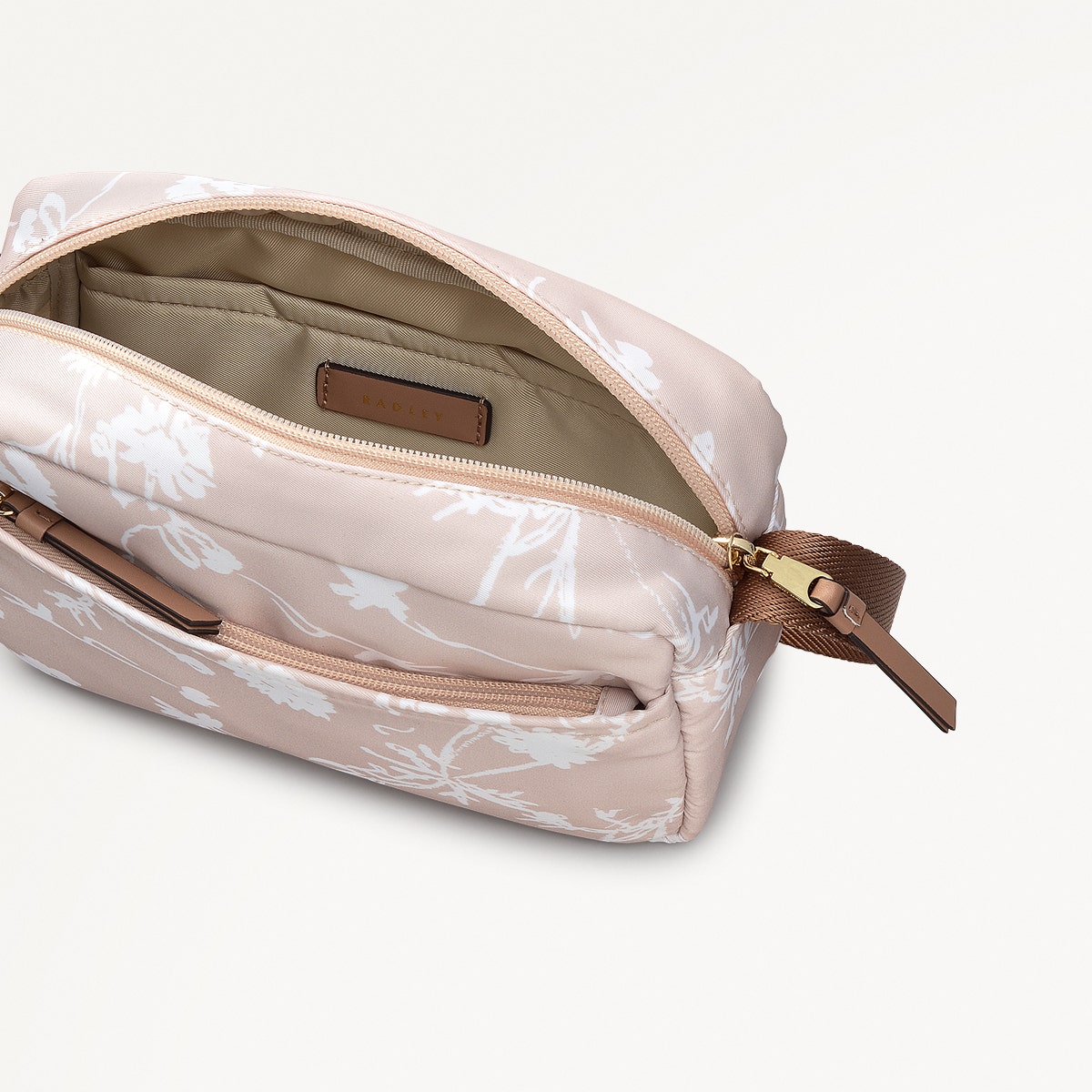 Radley London Oat Milk Small Ziptop Cross Body Bag
