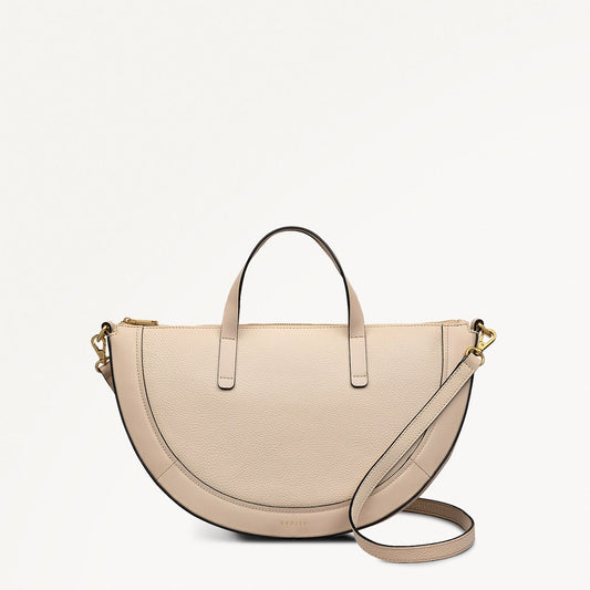 Radley London Oat Milk Medium Ziptop Grab Bag
