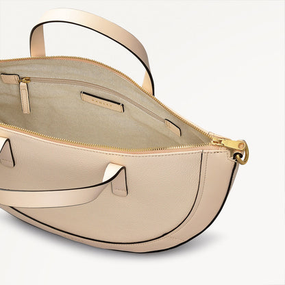 Radley London Oat Milk Medium Ziptop Grab Bag