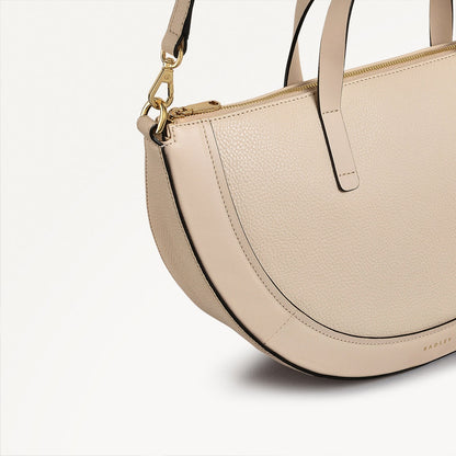 Radley London Oat Milk Medium Ziptop Grab Bag