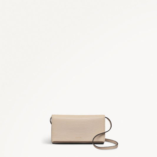 Radley London Oat Milk Small Flapover Cross Body Bag