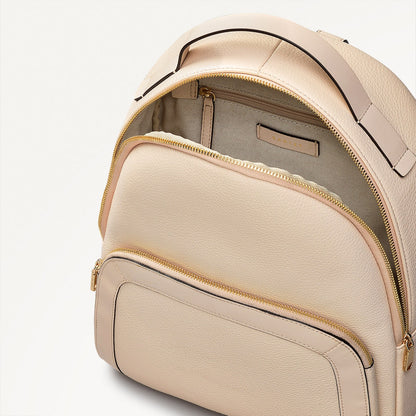 Radley London Oat Milk Medium Zip Around Backpack