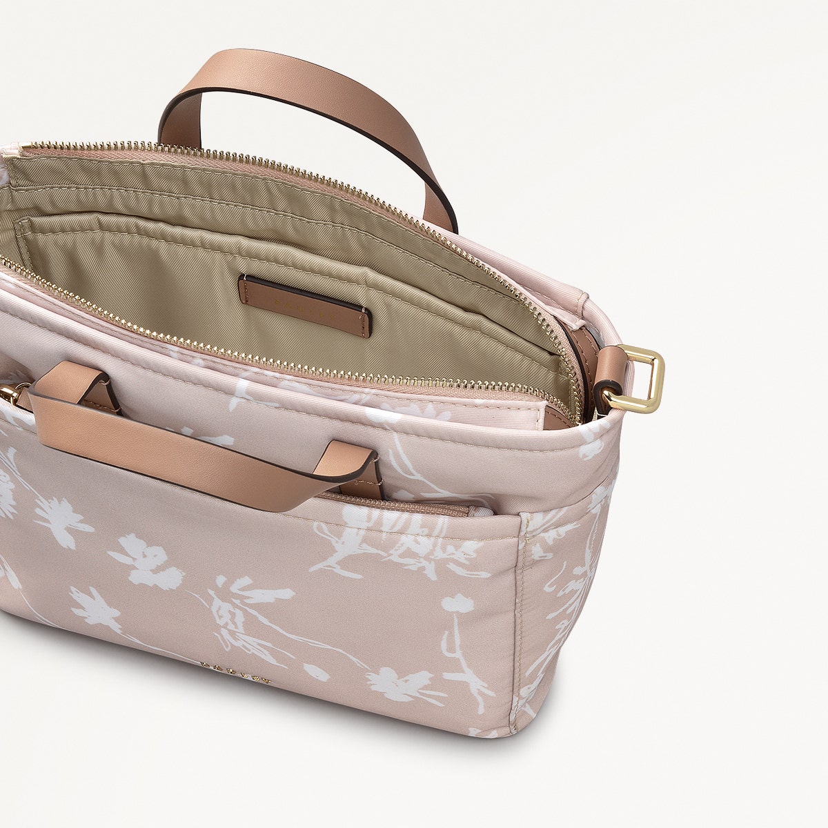 Radley London Oat Milk Small Ziptop Grab Bag