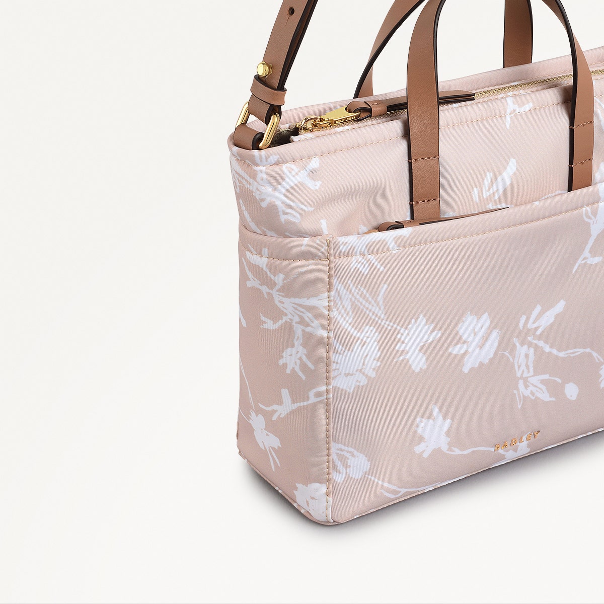Radley London Oat Milk Small Ziptop Grab Bag