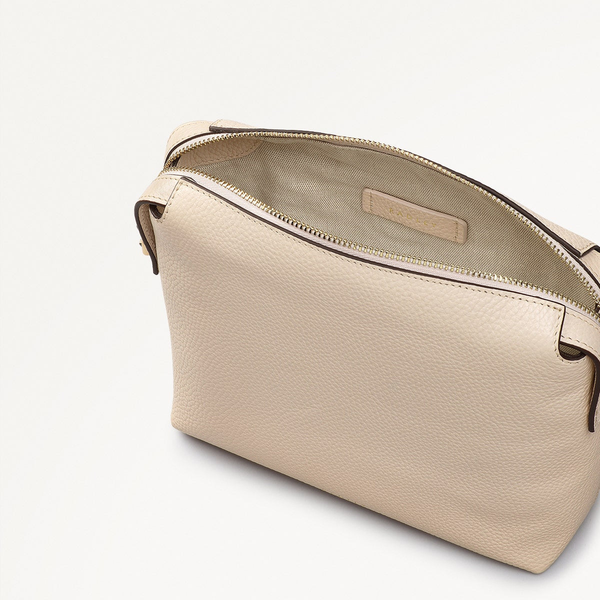 Radley London Oat Milk Mini Ziptop Cross Body Bag
