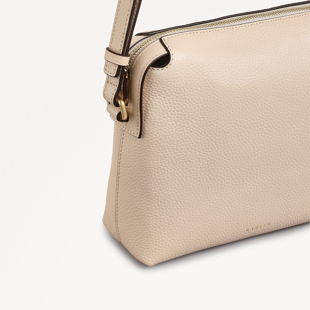 Radley London Oat Milk Mini Ziptop Cross Body Bag
