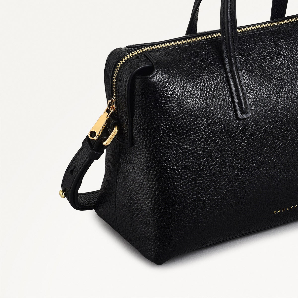 Radley London Black Small Ziptop Grab Bag