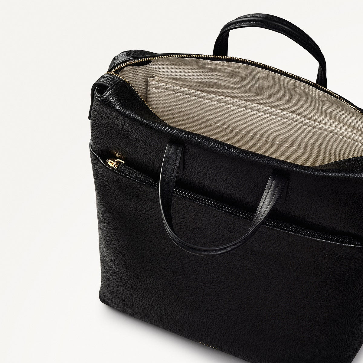 Radley London Black Large Ziptop Backpack