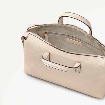 Radley London Oat Milk Small Ziptop Grab Bag