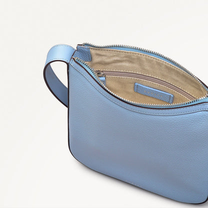Radley London Smoke Blue Small Ziptop Cross Body Bag