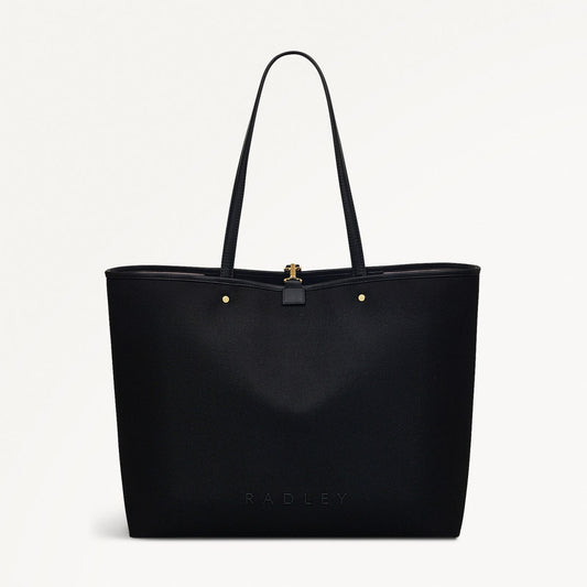 Radley London Black Large Open Top Tote Bag